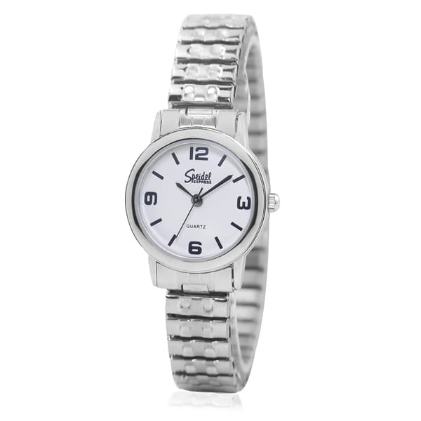 Womens Speidel Stainless Steel Watch - 660321402B - image 