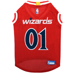 NBA Washington Wizards Basketball Mesh Pet Jersey