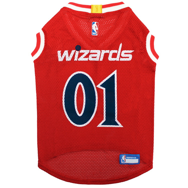 NBA Washington Wizards Basketball Mesh Pet Jersey