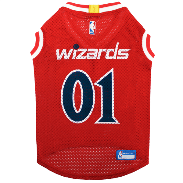NBA Washington Wizards Basketball Mesh Pet Jersey - image 