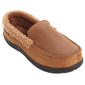 Mens Isotoner(R) Patterned Microsuede Moccassin Slippers - image 1