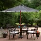 Northlight Seasonal 8.5ft. Striped Outdoor Patio Market Umbrella - image 2