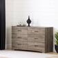 South Shore Step One 6-Drawer Weathered Double Dresser - image 2