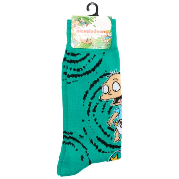 Mens Centric Brands Rugrats Tommy & Chucky Crew Socks - image 