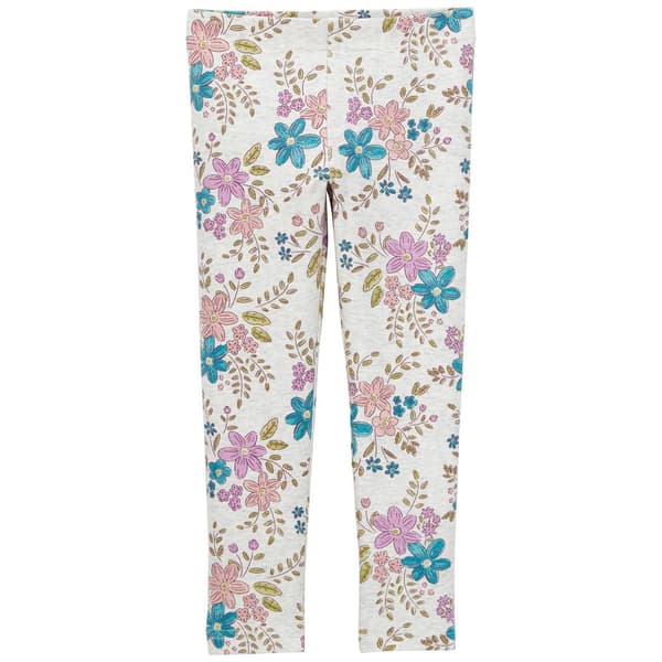Toddler Girl Carter''s&#40;R&#41; Floral Stretch Leggings - image 