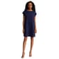 Womens Jones New York Short Sleeve Side Button Swing Dress - image 1