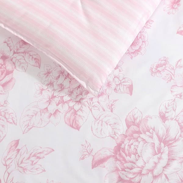 Laura Ashley Delphine Cotton Reversible Comforter Set