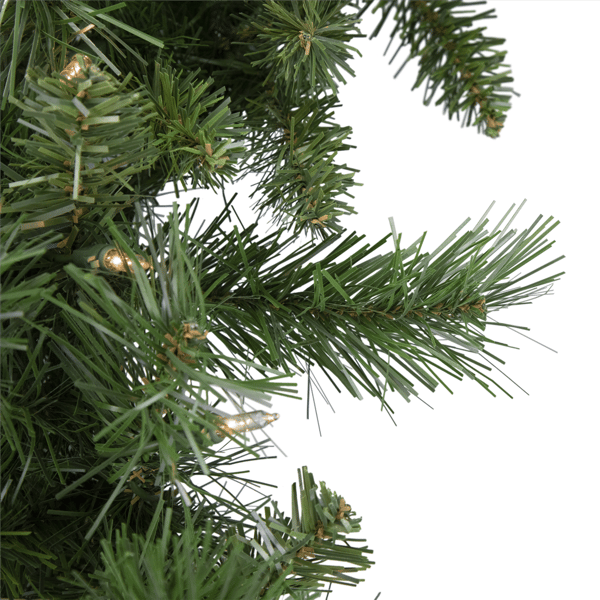 Northlight Pre-lit Chatham Pine Clear Lights Christmas Wreath