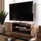 Baxton Studio Iver Rustic Oak TV Stand - image 6