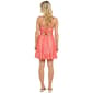 Juniors Madden Girl Crochet Bodice Tie Back Mini A-Line Dress - image 3