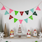 Northlight 45in. Multi "Merry Christmas" Banner Garland - image 3