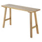 9th & Pike® Farmhouse Brown Mango Wood Bench - image 3