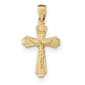 Gold Classics&#40;tm&#41; Gold Polished Small Passion Crucifix - image 1