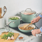 KitchenAid® Hard-Anodized Ceramic Induction 10pc. Cookware Set - image 1