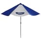 Northlight 9ft. Blue & White Ford Patio Umbrella w/ Hand Crank - image 1
