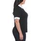 Plus Size Rafaella&#174; Short Sleeve Solid Button Polo - image 2