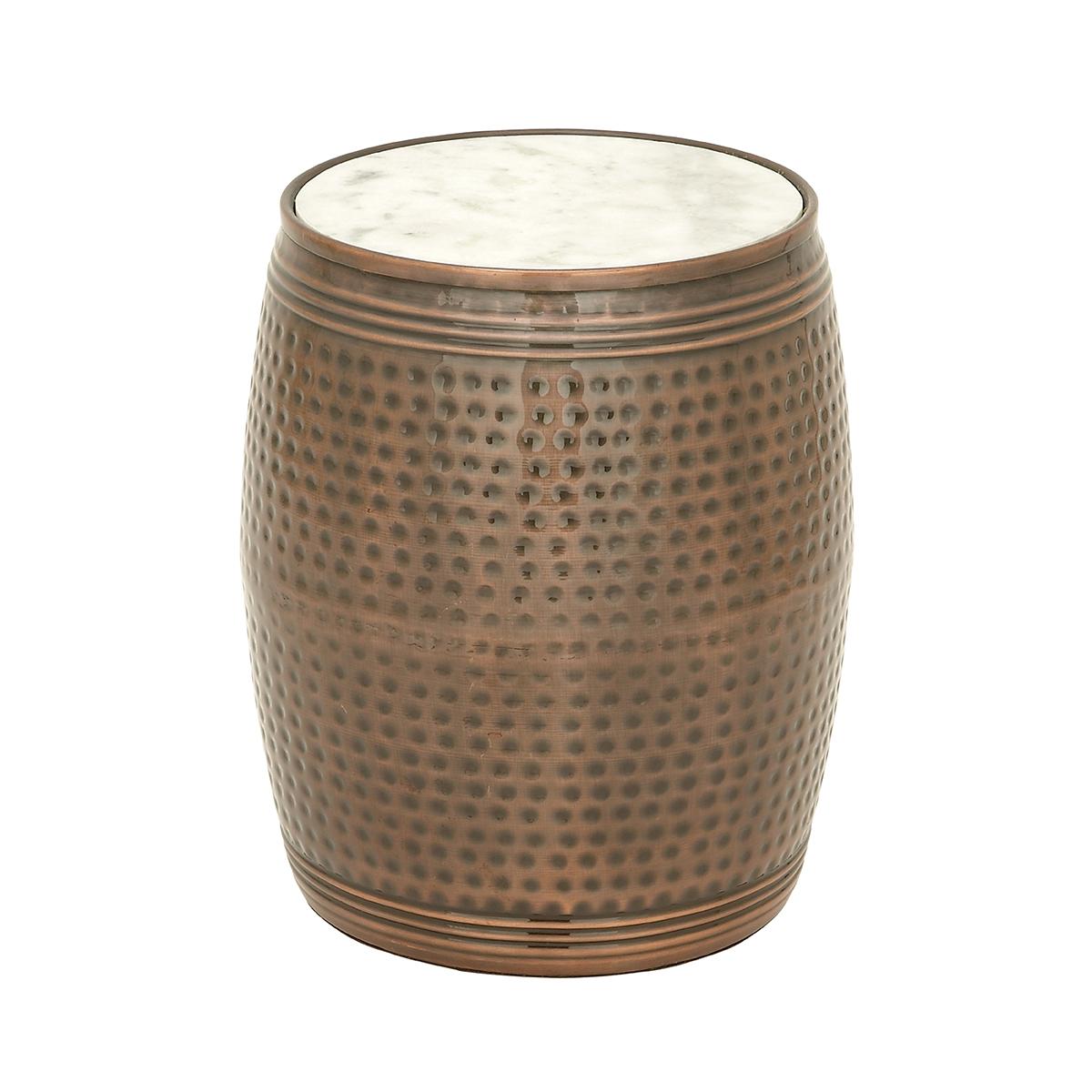 9th & Pike® Marble Country Accent Table