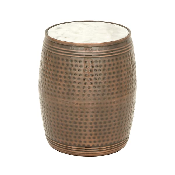 9th & Pike&#40;R&#41; Marble Country Accent Table