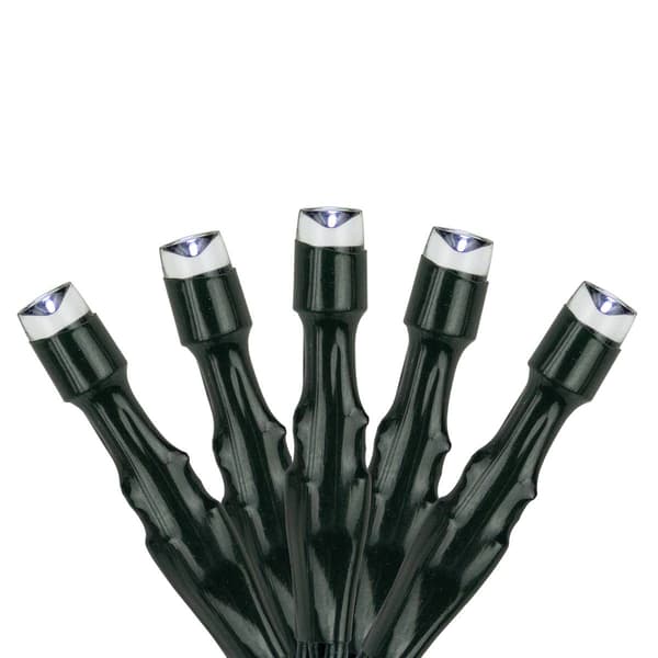 Northlight Seasonal 200ct. White Solar Power Christmas Lights