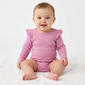 Baby Girl (NB-24M) Carter''s® 4pk. Solid Ruffle Shoulder Bodysuits - image 4