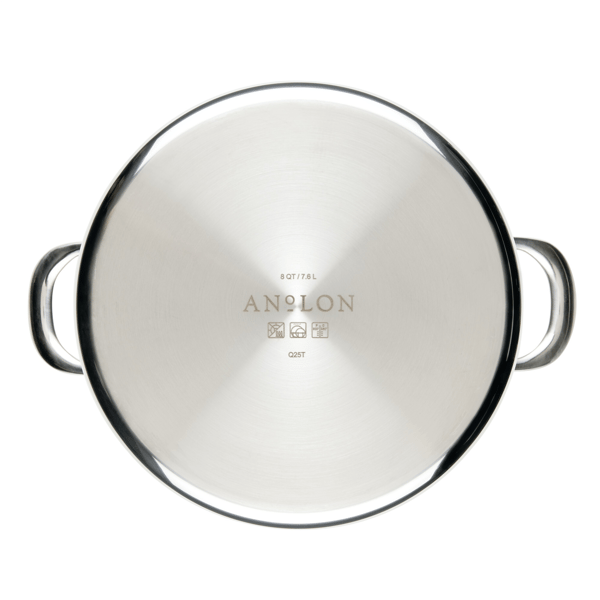 Anolon® EverLast 8qt. Tri-Ply Clad Stockpot with Lid