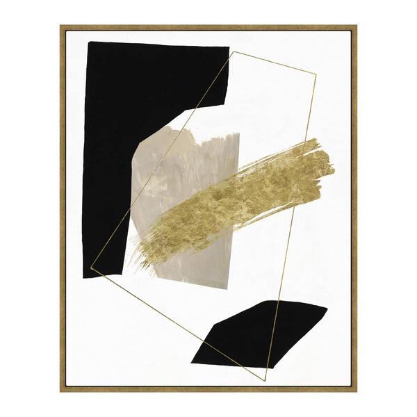 Artisan Home Golden Piece I Canvas Wall Decor - image 