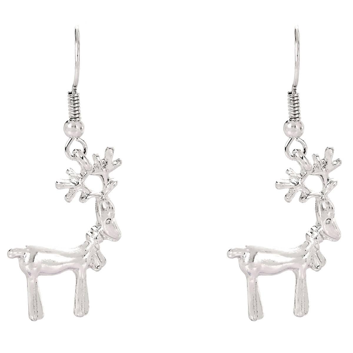 Santa/Reindeer/Bells Earring Trio