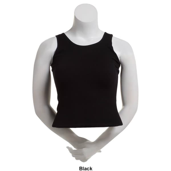 Juniors Plus One Step Up Seamless Wear Two Ways Tank Top