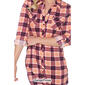 Womens White Mark Piper Stretch Plaid Tunic - image 7