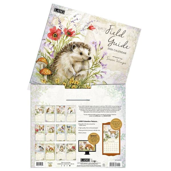 Lang® 2026 Field Guide Wall Calendar