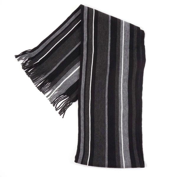 Mens Altare Heather Vertical Stripe Scarf - image 