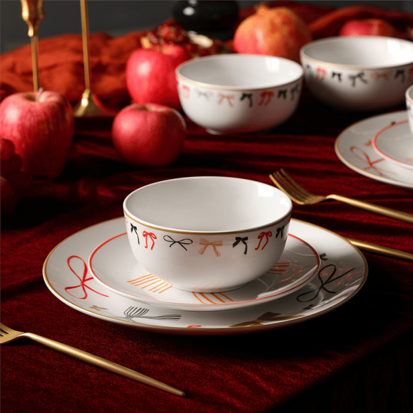 Stone Lain Rosie 12pc. Porcelain Dinnerware Set