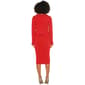 Womens Absolutely Famous Long Sleeve Sheath Dress with Cardigan - image 3