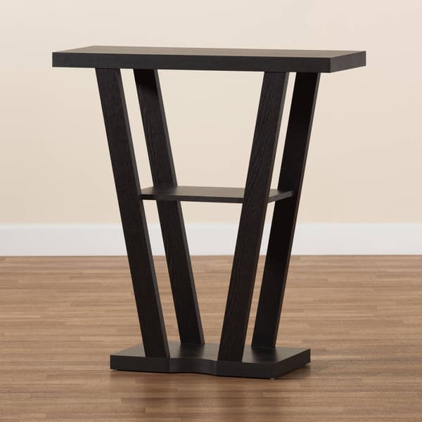 Baxton Studio Boone Modern & Contemporary Wood Console Table