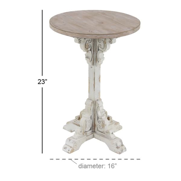 9th & Pike&#174; Chinese Fir Country Accent Table