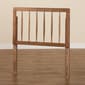 Baxton Studio Valin Ash Walnut Finished Wood Twin Size Headboard - image 4