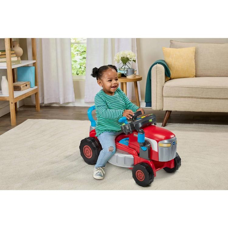 VTech® Get Rowing Tractor & Mower Ride-On