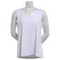 Petite Preswick & Moore(R) Rib V Neck Tank Top - image 1