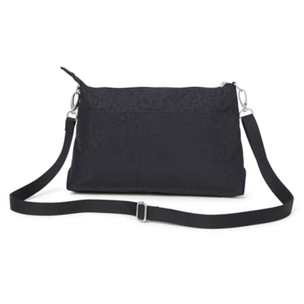 Baggallini Original Everyday Crossbody - Black Cheetah