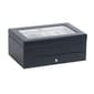 Mens Mele & Co. Grant Wooden Watch Box in Java Finish - image 1
