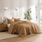 Kathy Ireland 3pc. Waffle Down Alternative Comforter Set - image 1