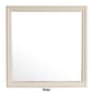 Passion Furniture Classic Square Wood Dresser Mirror - 38x38 - image 16