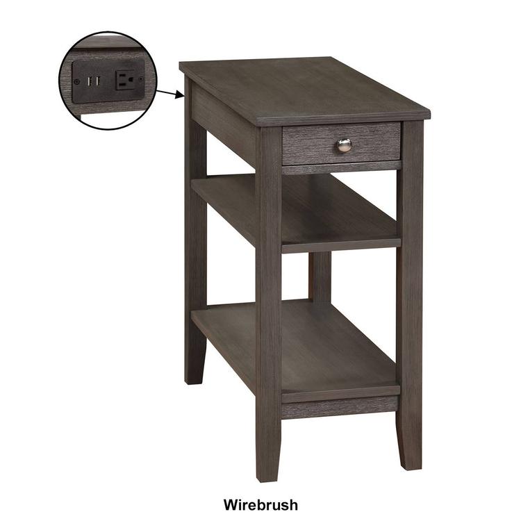 Convenience Concepts American Heritage Chairside End Table