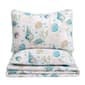 FreshFolds 3pc. Coral Themed Seaside Bedspread Quilt Set - image 2