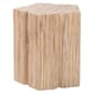 bali & pari Janeth Bohemian Woven Grasscloth End Table - image 1