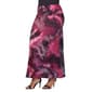 Plus Size 24/7 Comfort Apparel Tie Dye Fold over Waist Maxi Skirt - image 3