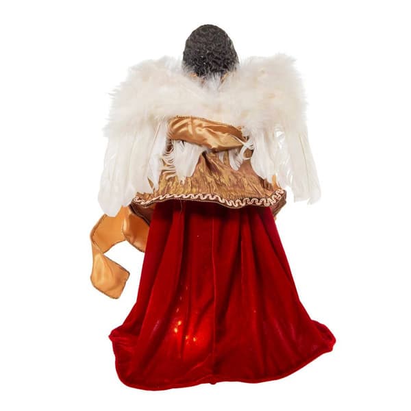 Kurt S. Adler 16in. African-American Angel Tree Topper