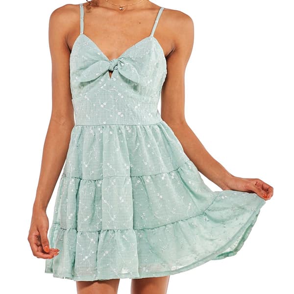 Juniors Trixxi Sweet Chiffon A-Line Slip Dress