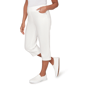 Petites Alfred Dunner Resort Living Smooth Waist Easy Pull- On C - image 3