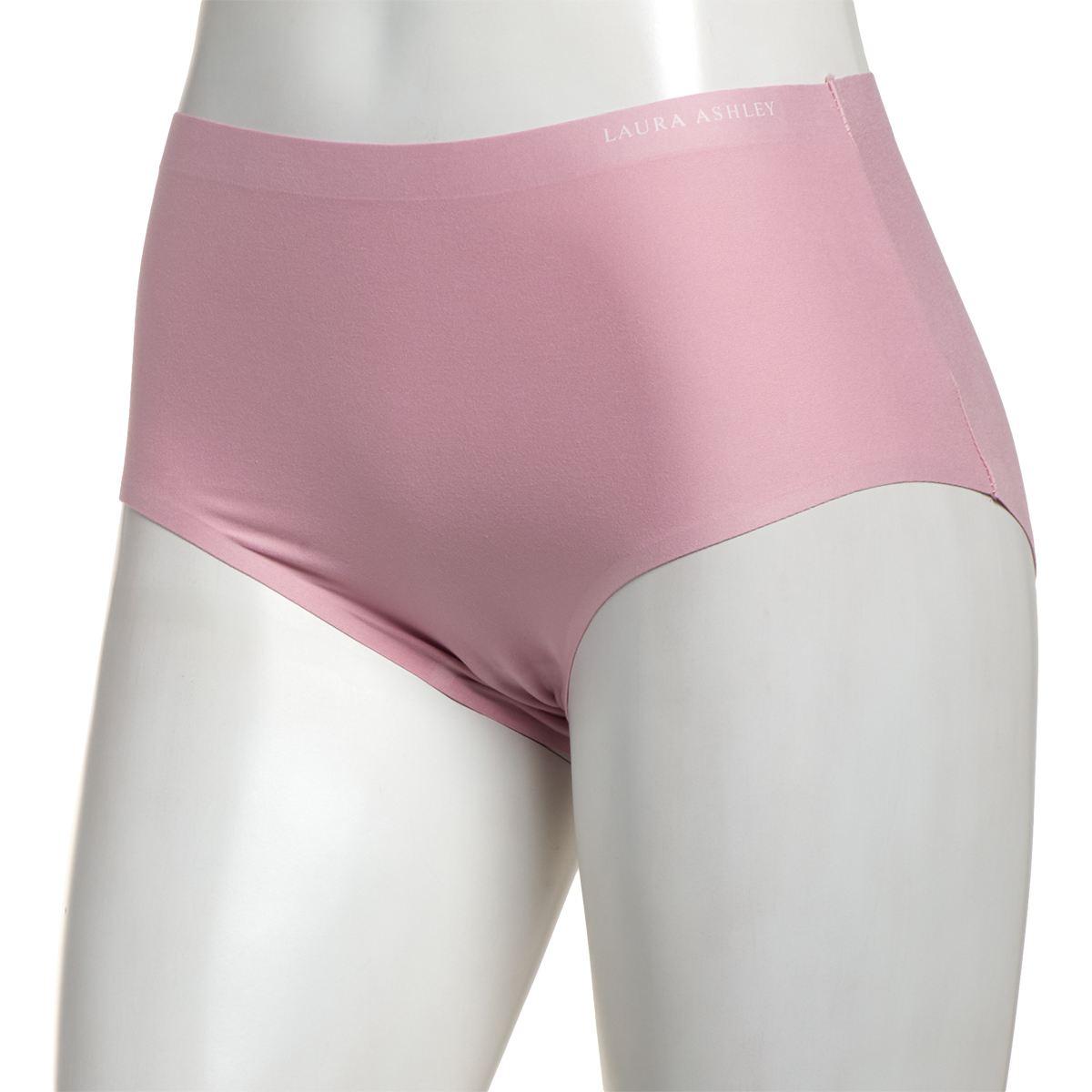 Womens Laura Ashley(R) Brushed Micro Brief Panties - LS4063LK